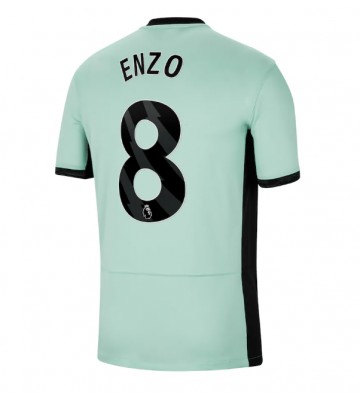 Chelsea Enzo Fernandez #8 Tredje trøje 2023-24 Kort ærmer